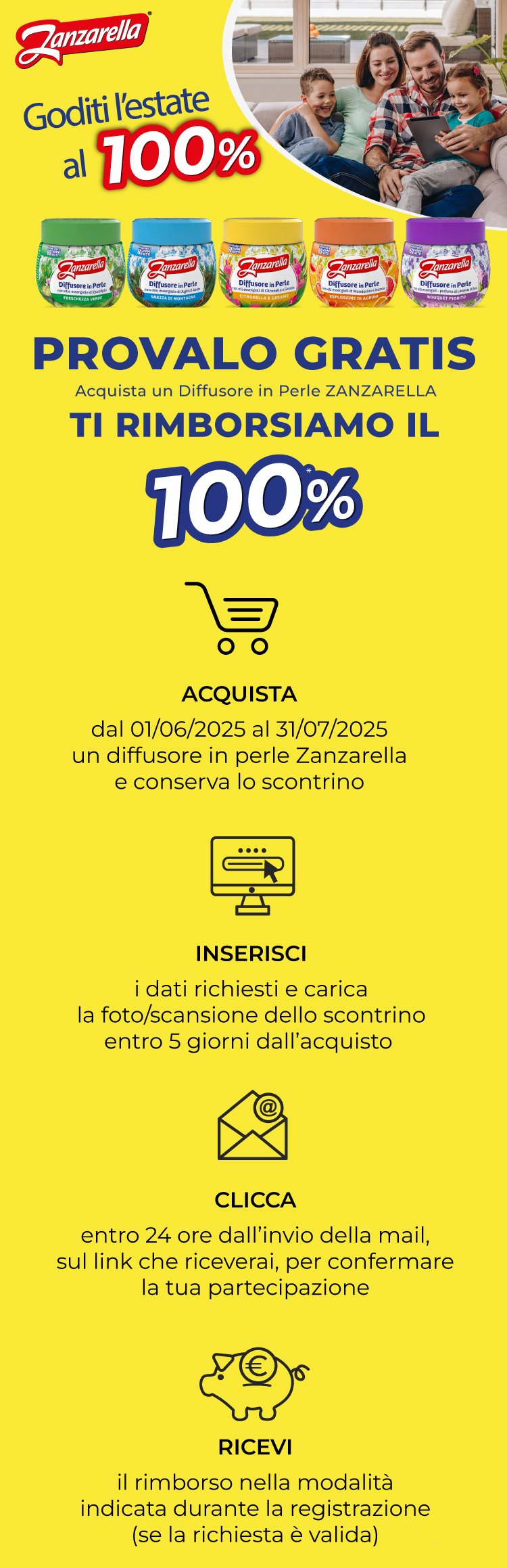 Cashback Docce Dove - Goditi l'estate senza pensieri